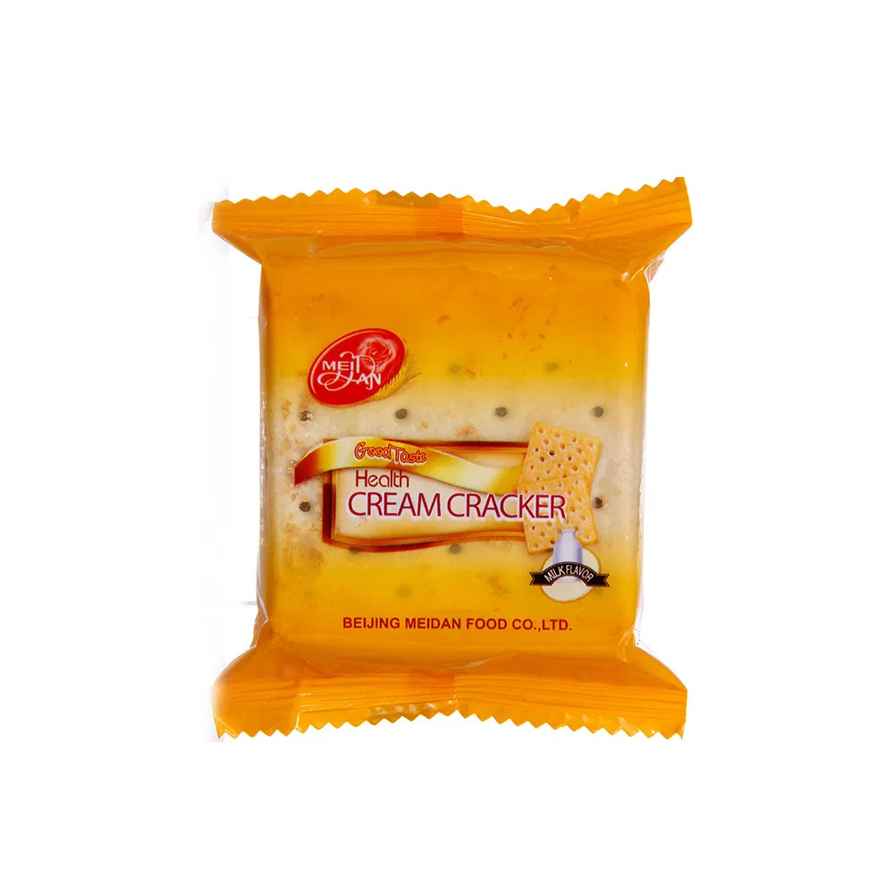High Quality 70g Cream Cracker Soda Cracker Snack Food Cream Cracker