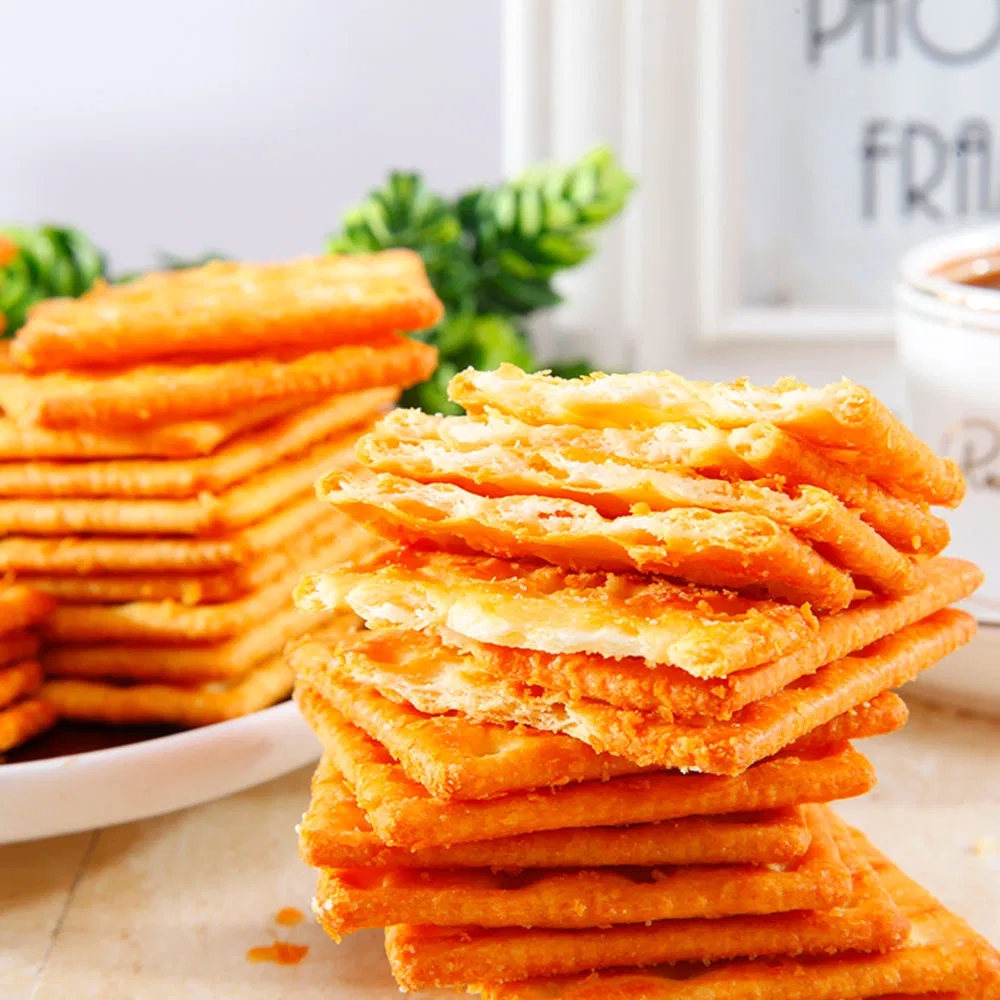 High Quality 70g Cream Cracker Soda Cracker Snack Food Cream Cracker