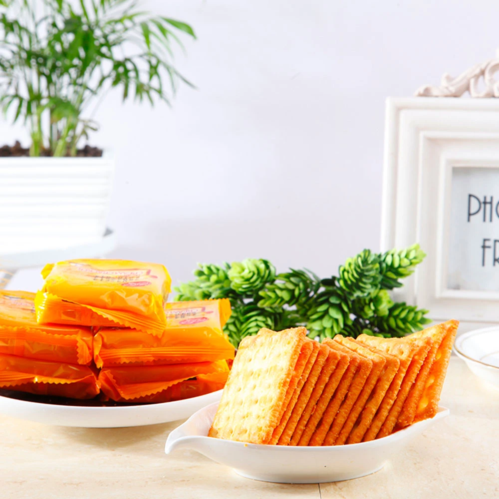 High Quality 70g Cream Cracker Soda Cracker Snack Food Cream Cracker