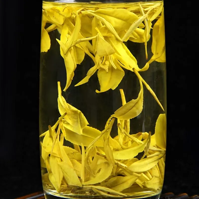 Fouramazingtea Golden Bud Huangjinya Green Tea Factory Wholesale Herbal Loose Leaf Pu'er/Puerh Instant EU Organic Black/Green/White/Oolong Tea Anticancer