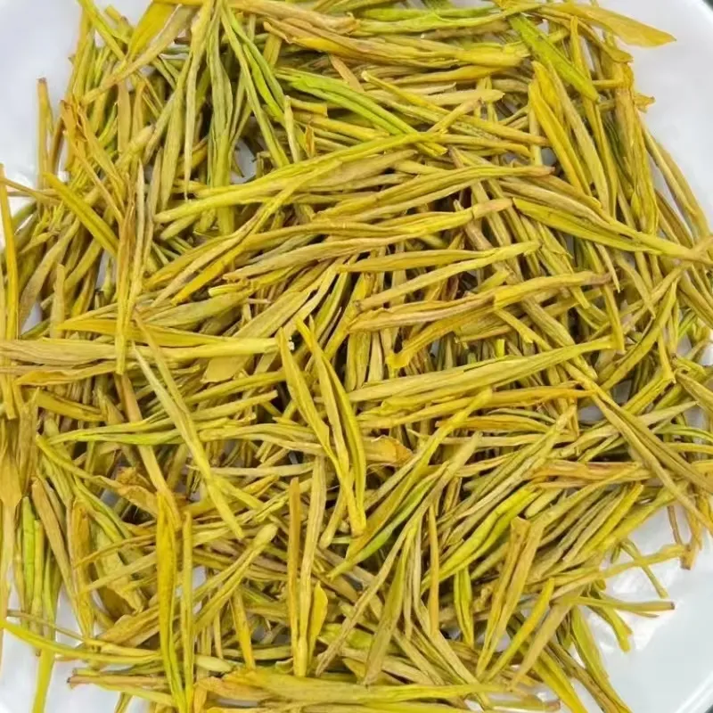 Fouramazingtea Golden Bud Huangjinya Green Tea Factory Wholesale Herbal Loose Leaf Pu'er/Puerh Instant EU Organic Black/Green/White/Oolong Tea Anticancer