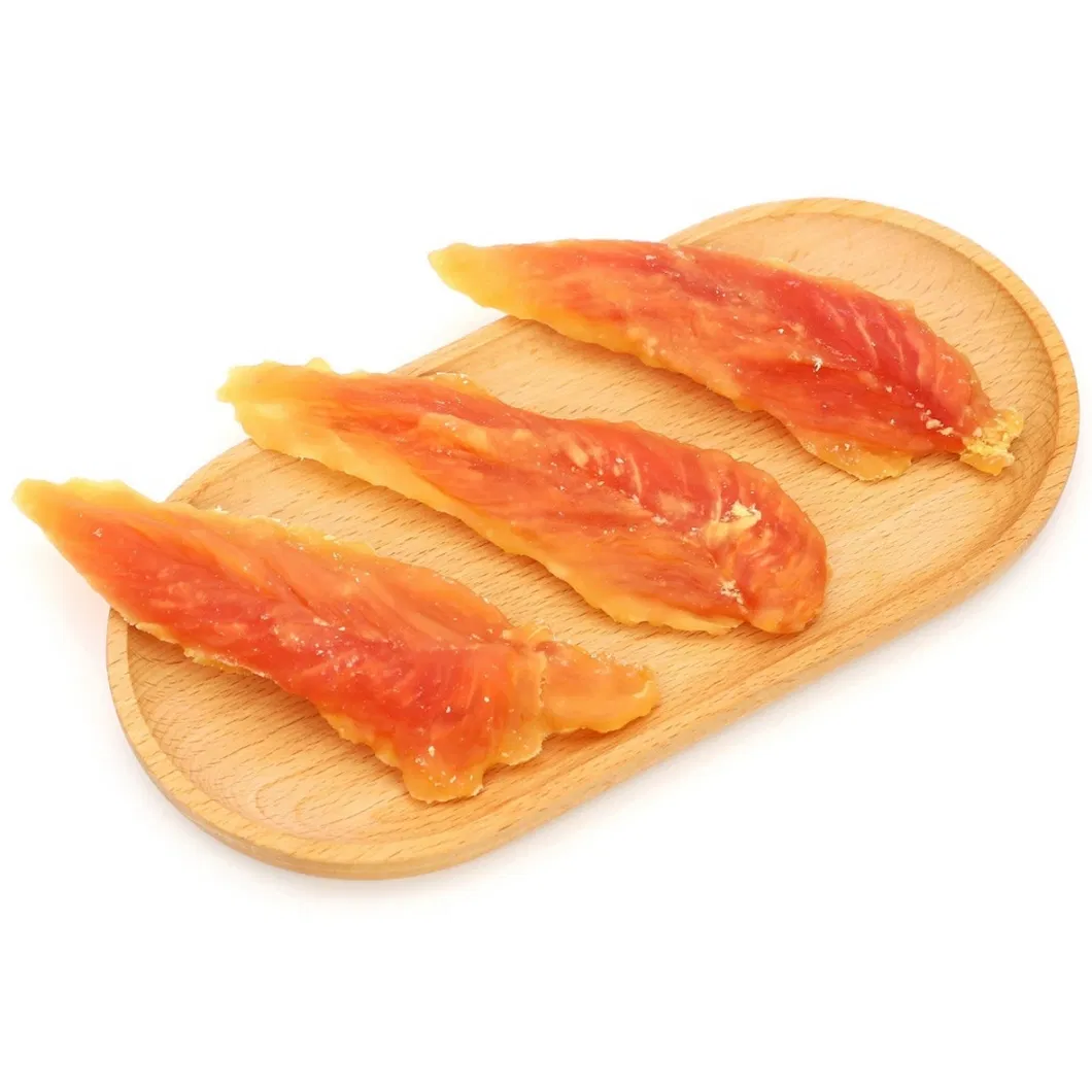 Pure Natural Organic Low Fat High Protein Chicken/Duck/Beef Breast Jerky Wholesale Pet Treats Dog Chew