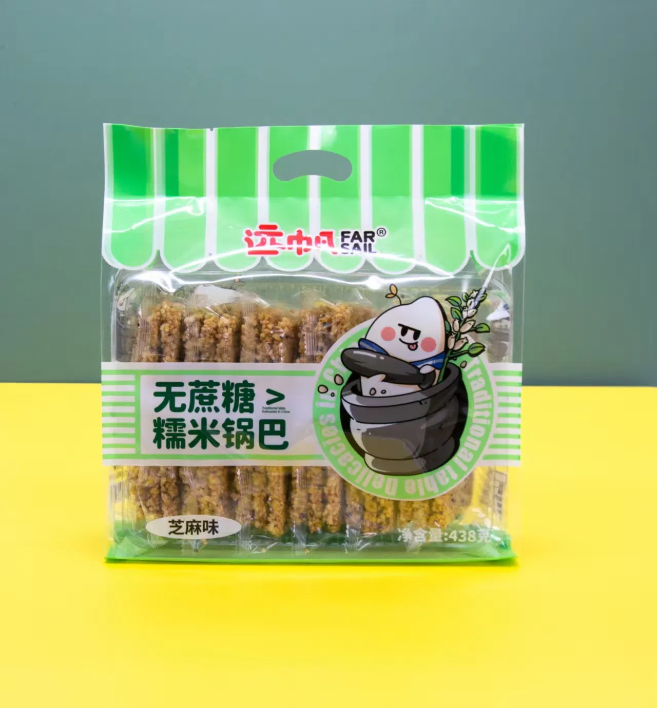 438g Glutinous Rice Crust Original Glutinous Rice Crispy Rice