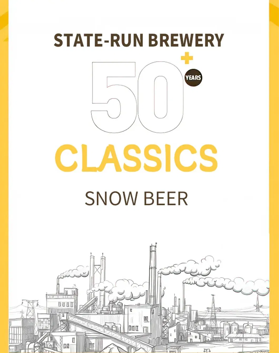 Premium Quality OEM Chinese Brand Snow Beer 4.5% Vol Bottles Malt Drinks