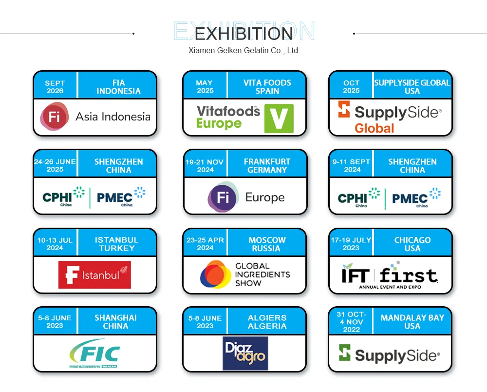 Gelatin Halal Approved Edible Fish Gelatin for Dairy Desserts Bakery Candy with High Transparency, Odorless & Halal Industry Certification