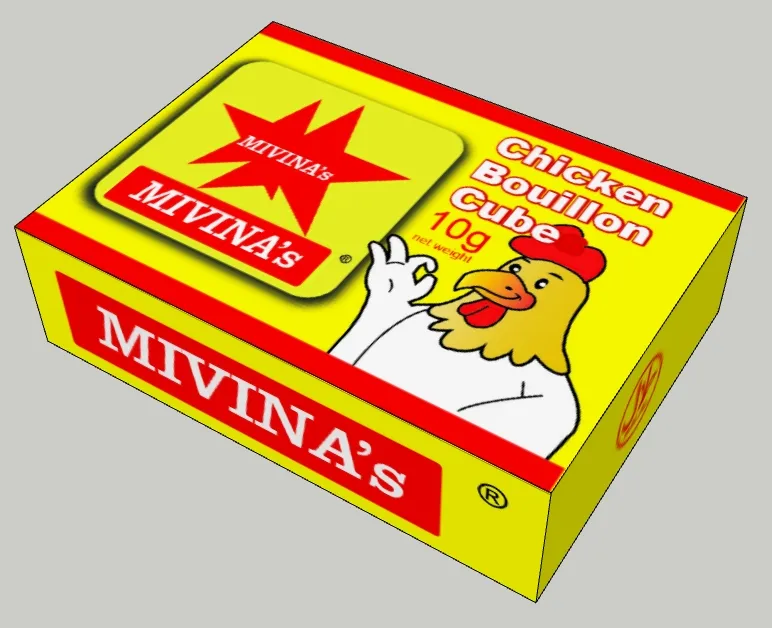 10g*60*24 Chicken Seasoning Cube for Hot Sell Chicken Cube Spices