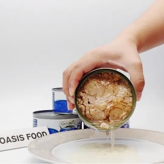 Wholesale Types of Tinned Tuna Shredded Canned Tuna Fish in Brine 140g