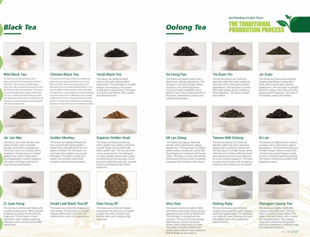 High Quality Wild Black Tea, Unique Wild Old Tree Black Tea