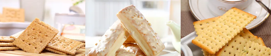 Wholesale Custom Halal Snack Food Healthy Crispy Soda Cream Cracker From China