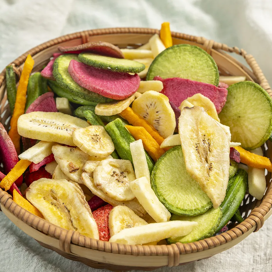 Vf Mixed Fruit and Vegetable Crisps French Fries Snacks