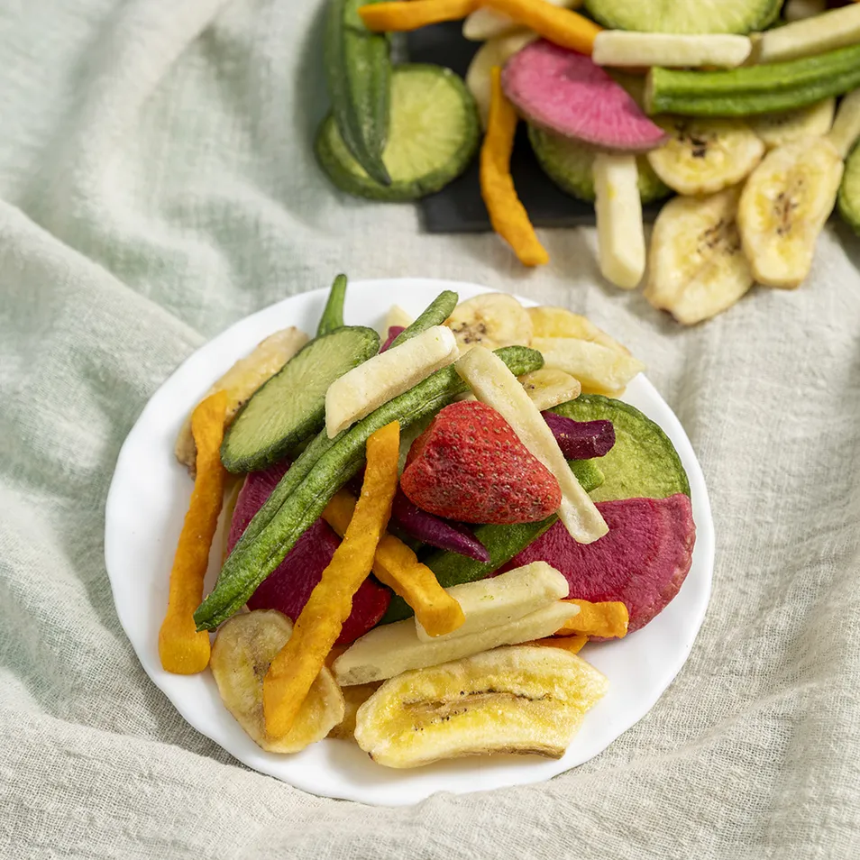 Vf Mixed Fruit and Vegetable Crisps French Fries Snacks