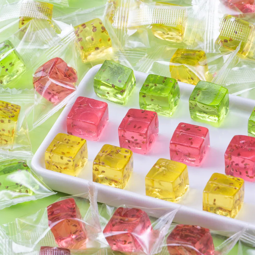 Wholesale Exotic Candy 40g Skittless Chewy Inflatable Candy Soft