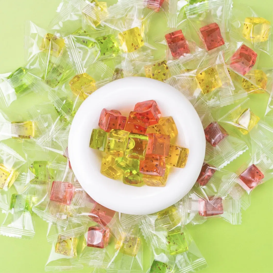 Wholesale Exotic Candy 40g Skittless Chewy Inflatable Candy Soft