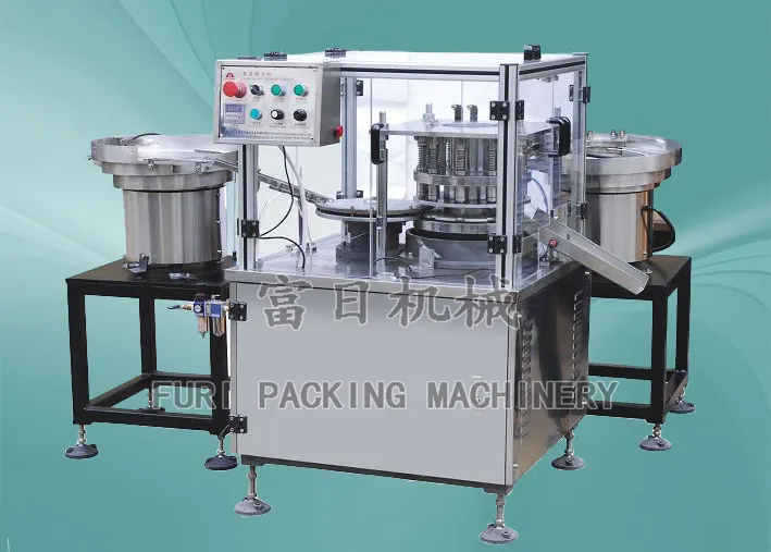 Automatic Plastic Oil Bottle Cap Assembly Machine