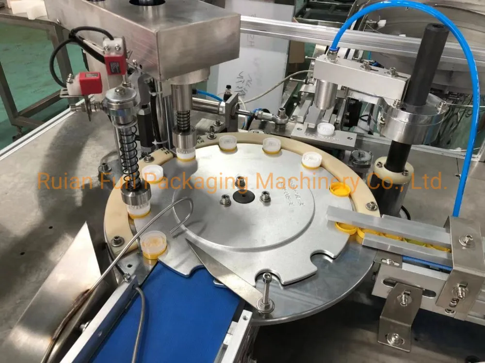 Automatic Plastic Oil Bottle Cap Assembly Machine