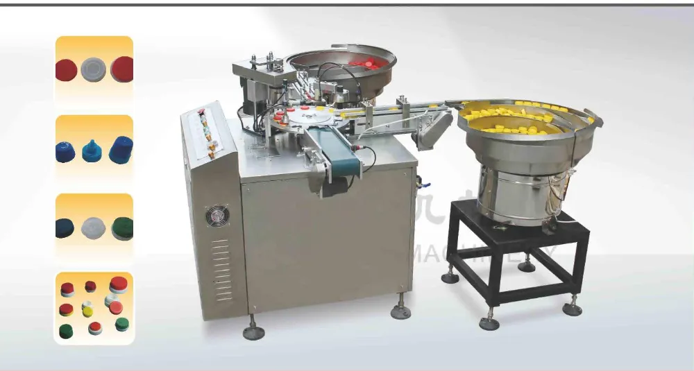 Automatic Plastic Oil Bottle Cap Assembly Machine