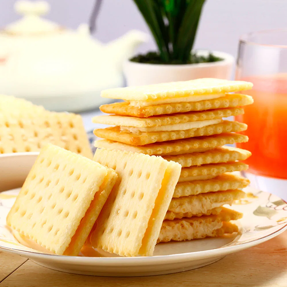 Wholesale Prebiotics+ Nutritional Children′ S Biscuit Fruity Flavor Sandwich Biscuit Cookies