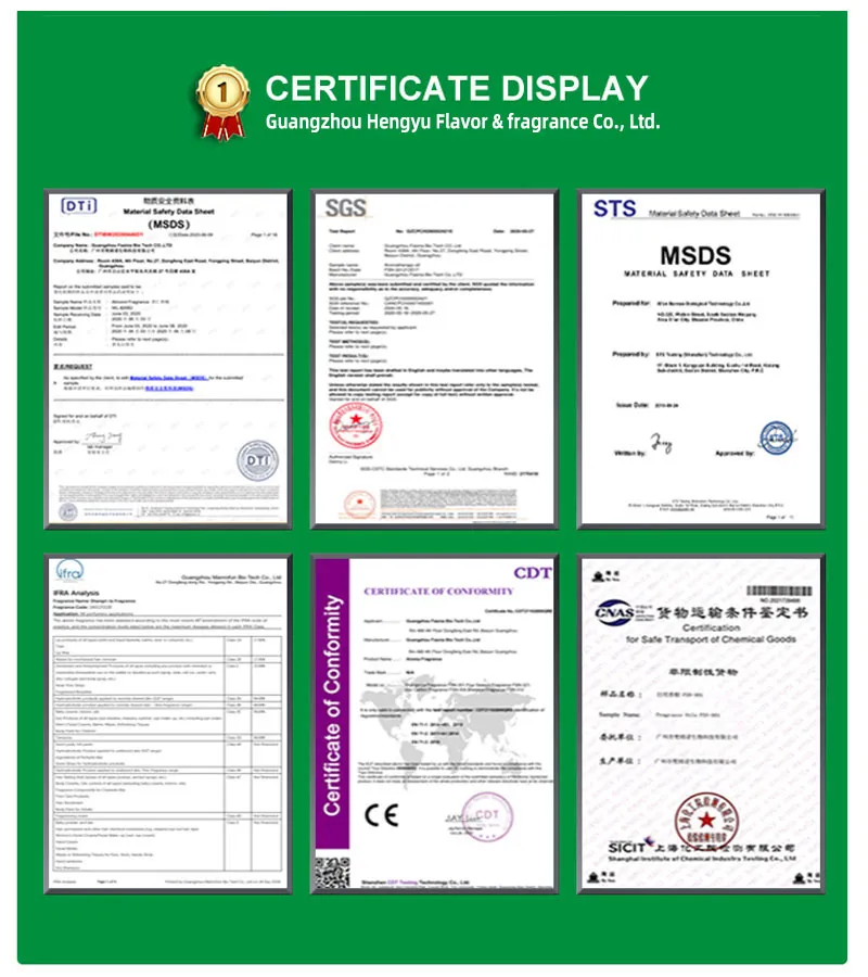 Hengyu High Quality & Best Price Vanilla Powder Flavour Peach Flavor Food Flavoring