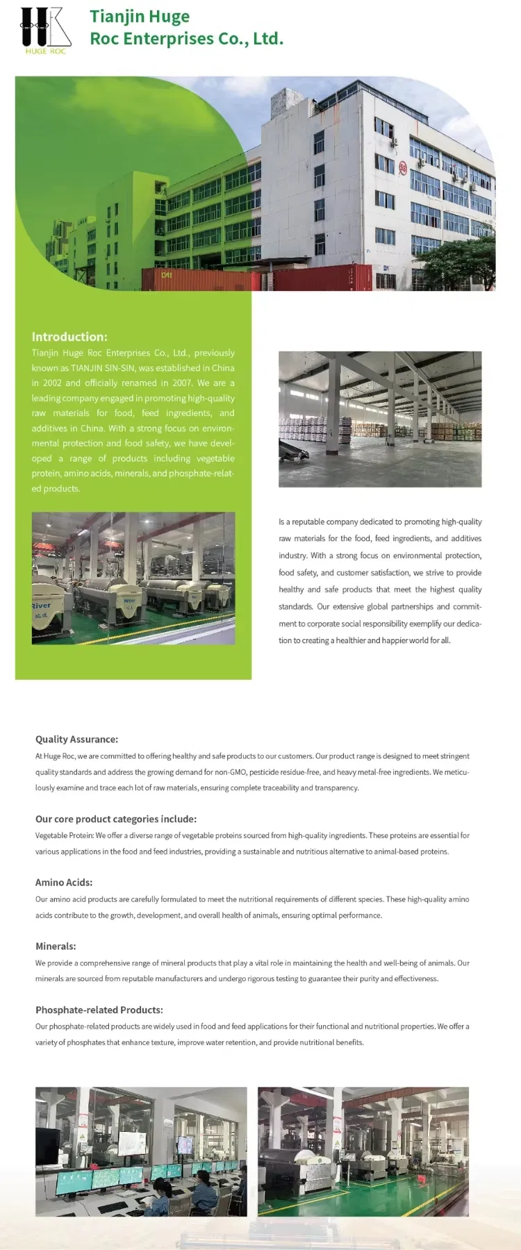 Uncoated Calcium Butyrate 98% Rapid Absorption for Animal Growth Promotion