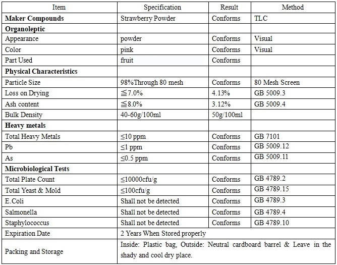 Premium Strawberry Powder for Smoothies and Baking