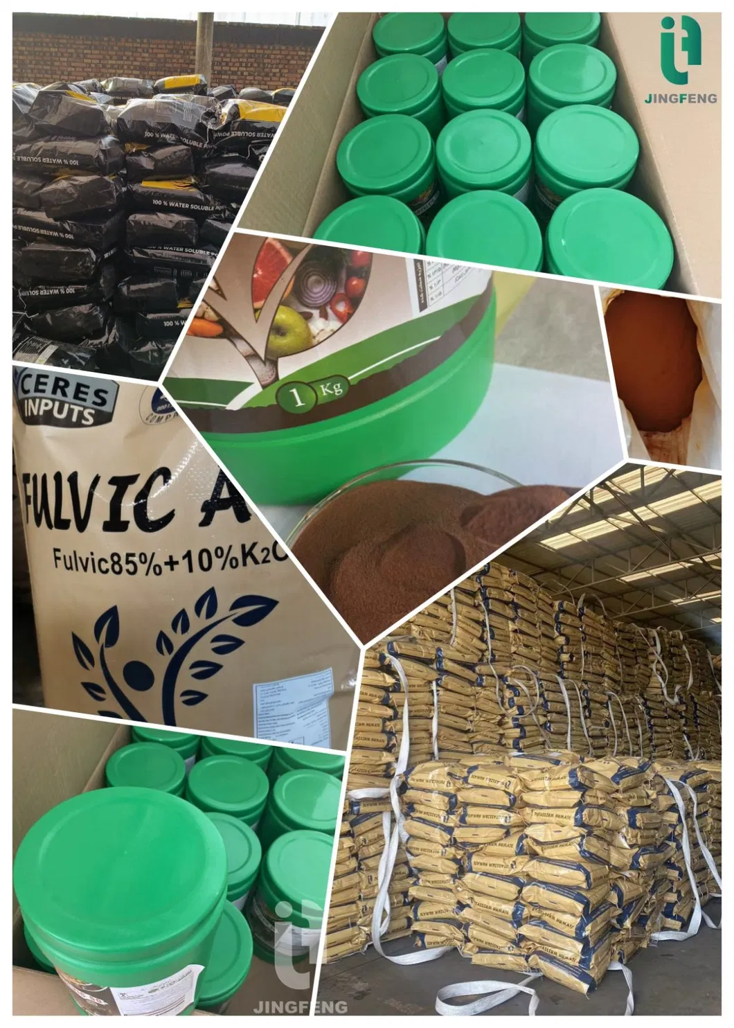 Yeast Metabolite Molasses Fermentation Organic Fertilizer Bio Fulvic Acid Potassium Fulvate