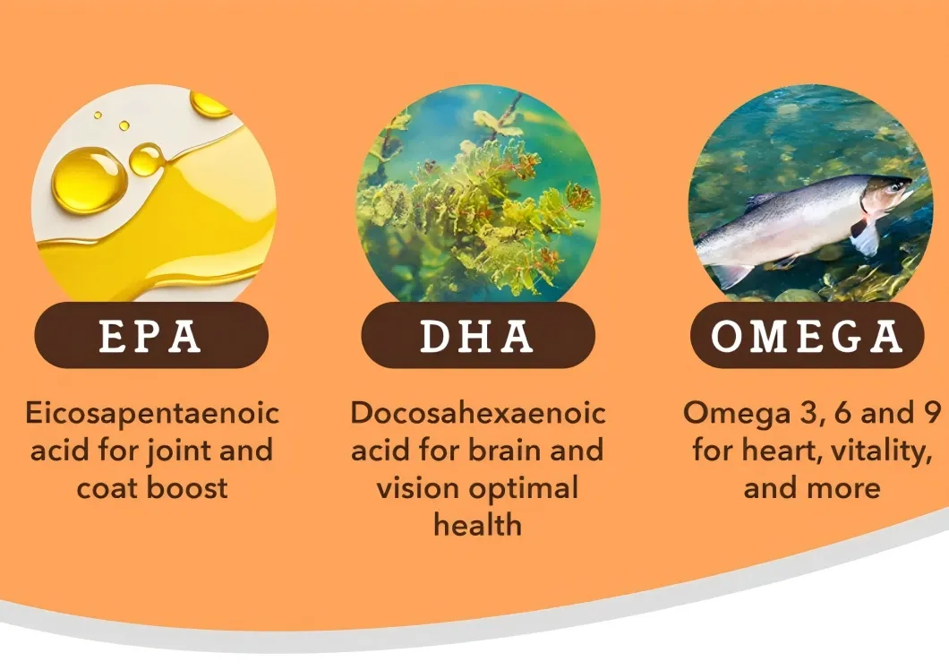 Salmon Oil for Dogs & Cats Helps Maintain Normal Skin Moisture and Hair Health