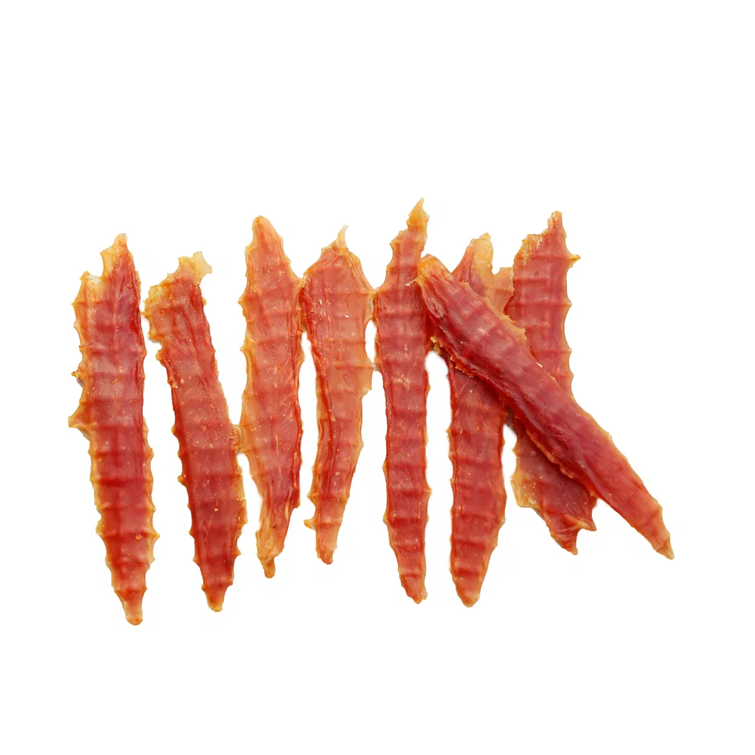 Hebei Chicken Strips Pet Treats 100g MOQ: 300kg OEM/Petideal