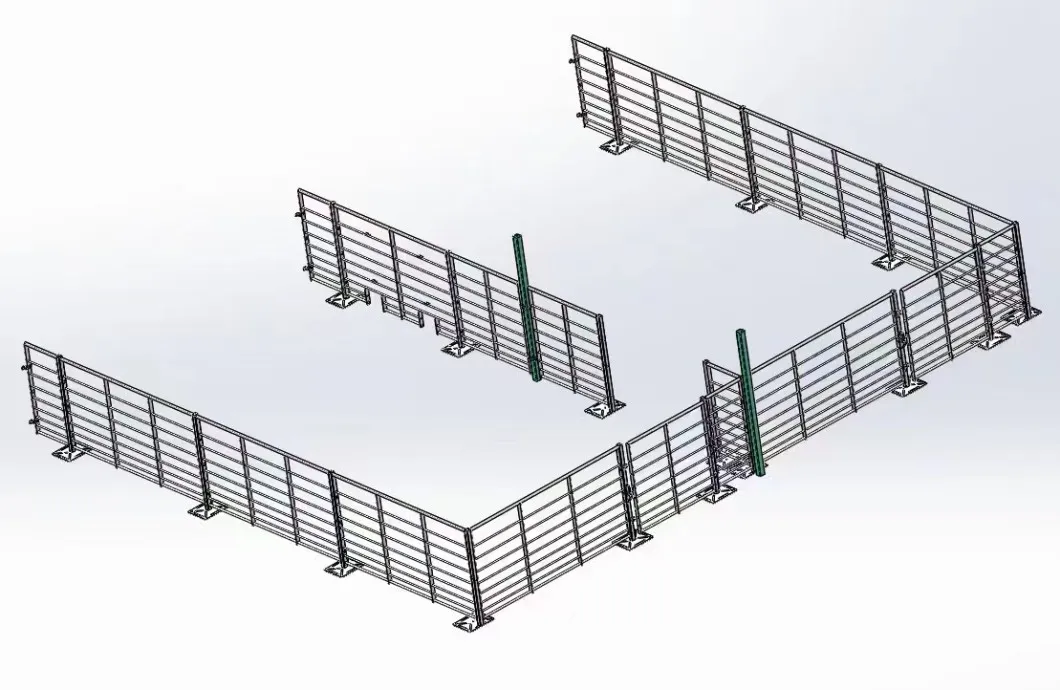 European Style Waterproof Pig Isolation Pens for Farm Use