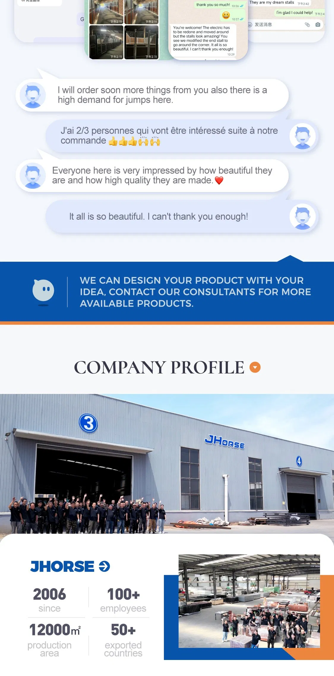 Indoor Horse Stall Box Horse Stable Fronts for Sale E-01