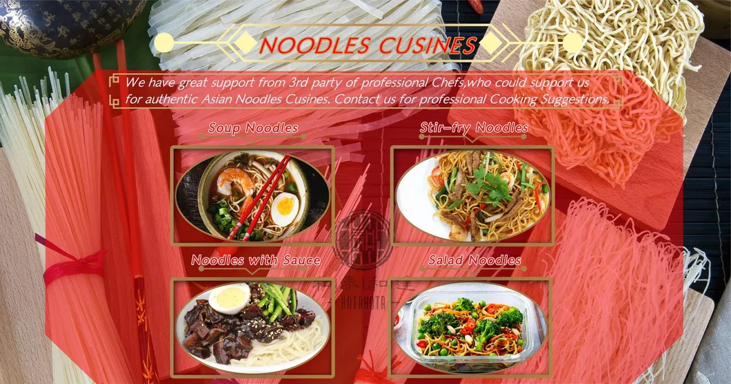 400g Hot Sale HACCP Chinese Quick Cooking Chow Mein Noodles