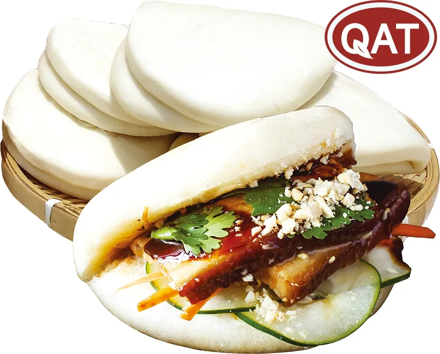 Gourmet Lotus Leaf Bao Buns - Traditional Chinese Gua Bao Treats