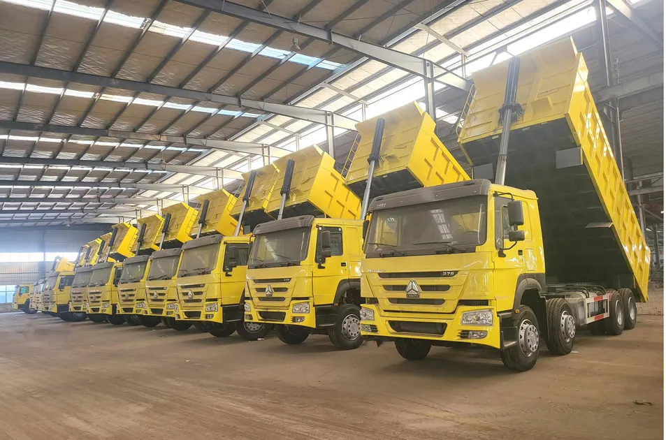 HOWO 6×4 Dump Truck Used Sinotruk HOWO Dump Truck 336-430HP 10 Wheels Heavy Load Dumper