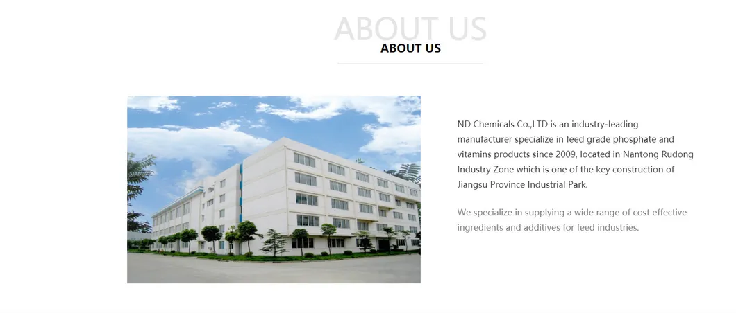 Choline Chloride 60% Corn COB Factory Price