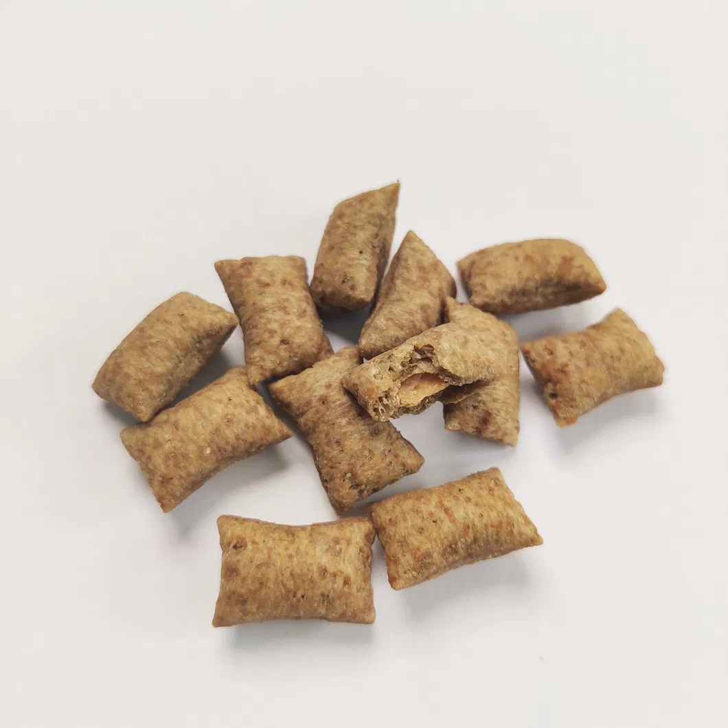 Rich Protein Tuna Chicken Flavor Filled Crisp Treats Dog Cat Pet Food