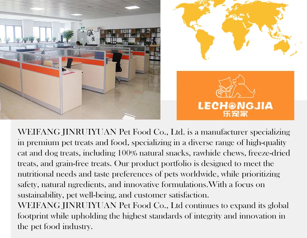 Rich Protein Tuna Chicken Flavor Filled Crisp Treats Dog Cat Pet Food