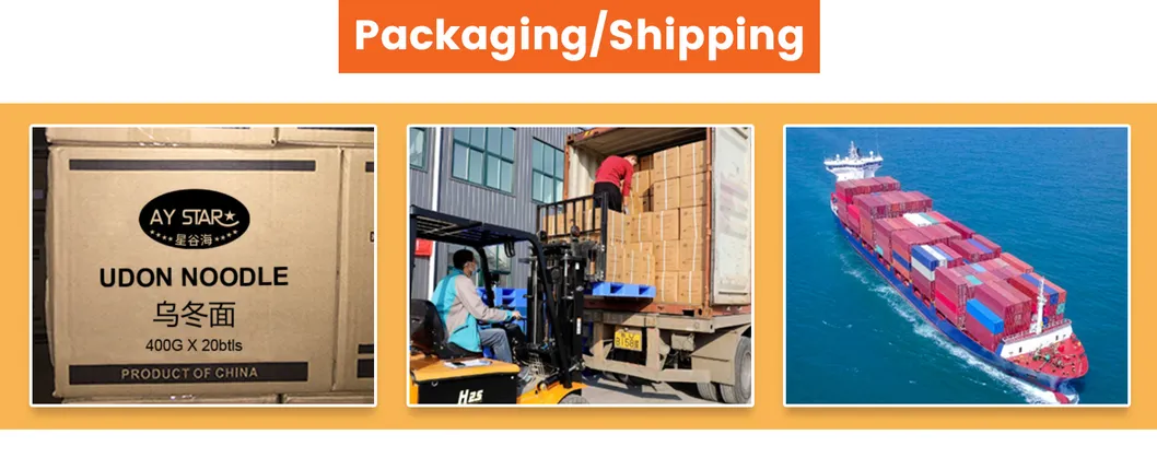 400g Traditional Healthy Wholesale OEM Halal Instant Noodle Fresh Udon