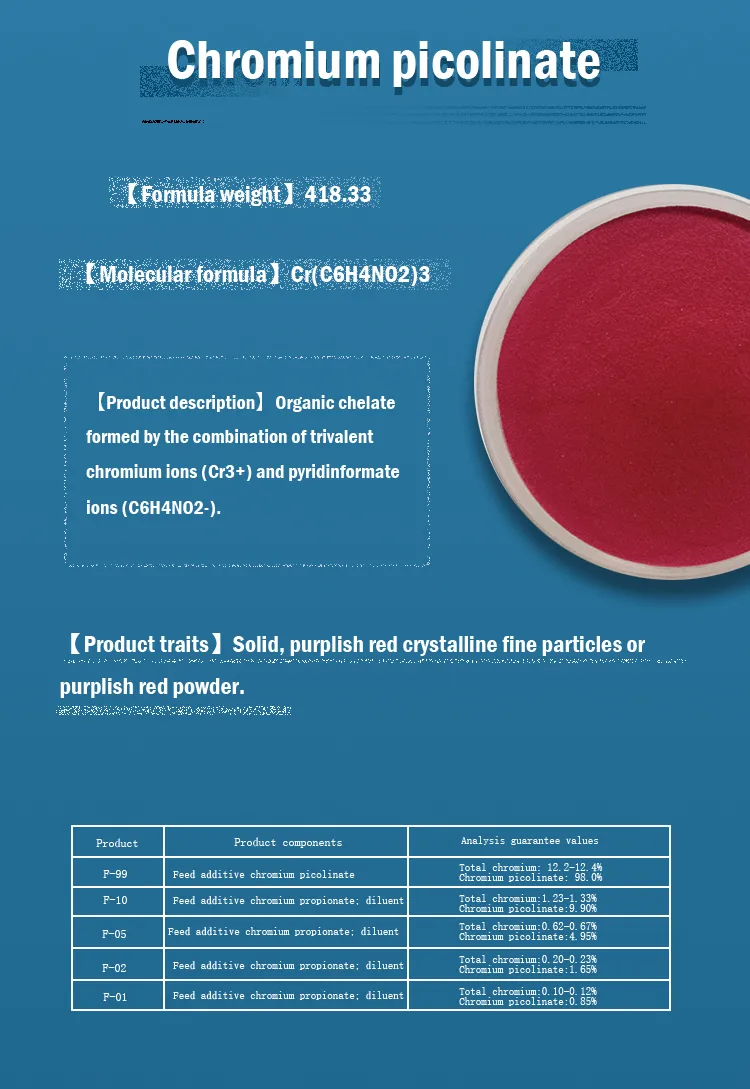 98% Chromium Picolinate 14639-25-9 General Reagent for Organic Chemical Raw Material Intermediates
