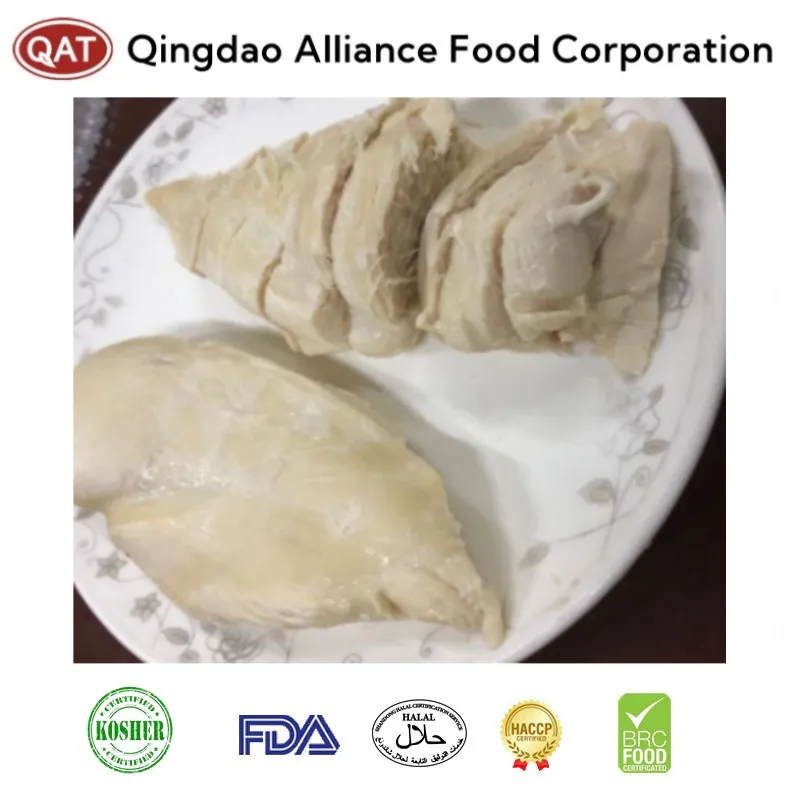 IQF Halal Certificate High Protein Steamed Chicken Breast