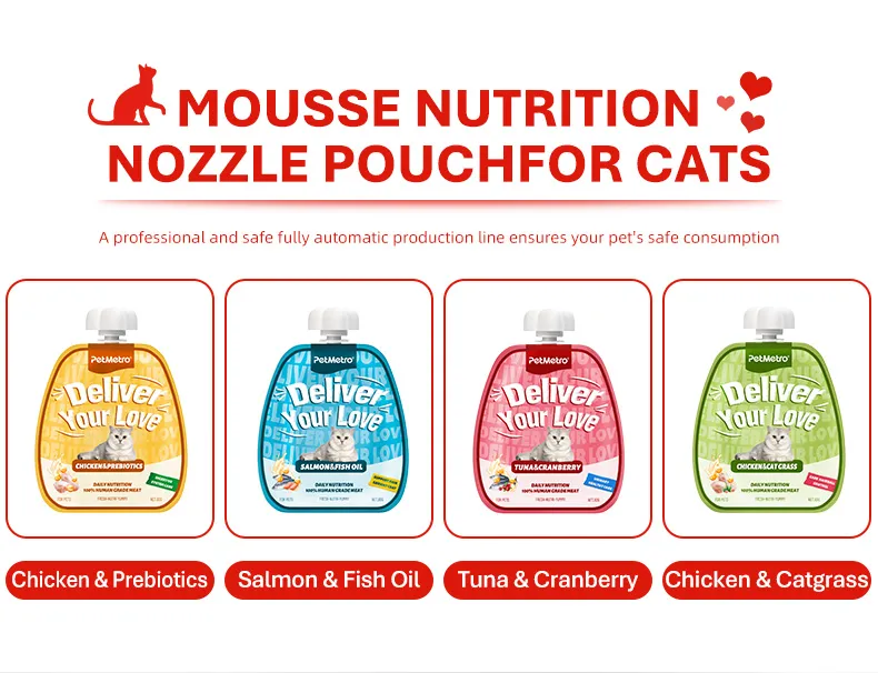 Bulk Packed Wet Cat Meal with Pure Natural Ingredients Chunk Gravy Pouch