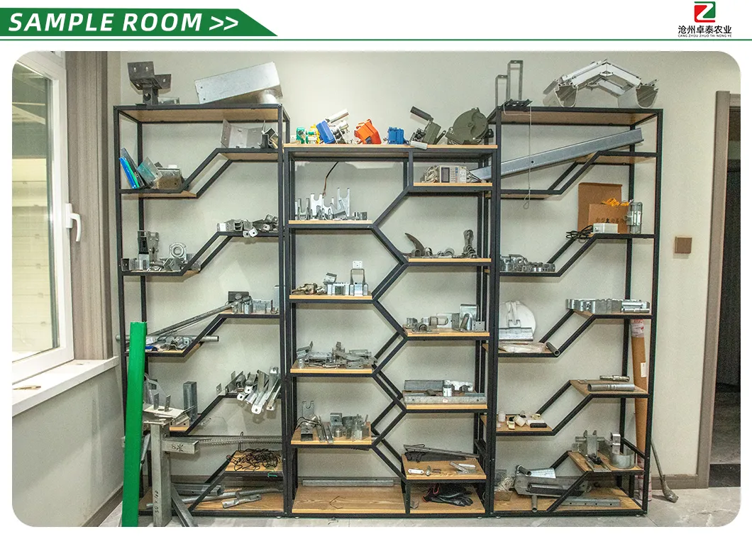 Hot-DIP Galvanized Steel Pipes Intelligent Durable High Performance Steel Structure Greenhouse