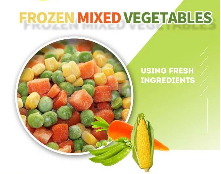 High Quality IQF Frozen Mixed Vegetables with Good Price