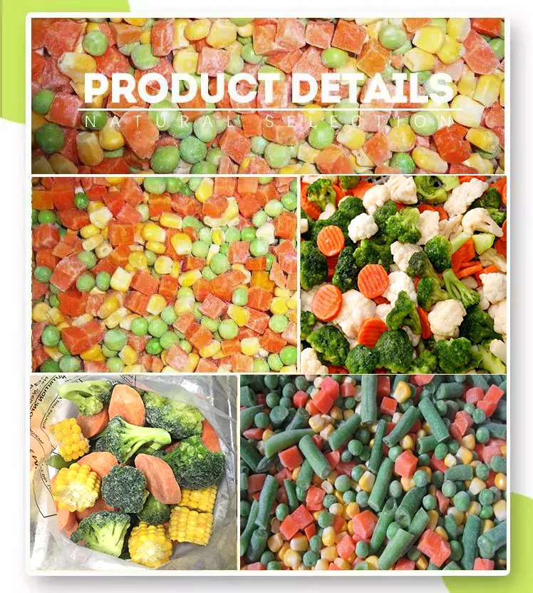 High Quality IQF Frozen Mixed Vegetables with Good Price