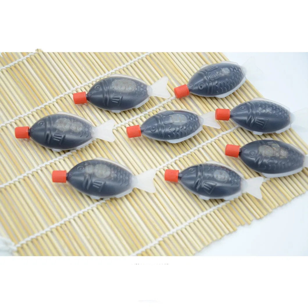 2018 Mini Sushi Fish Shape Soy Sauce in Plastick Package 2.6 Ml/8ml/15ml