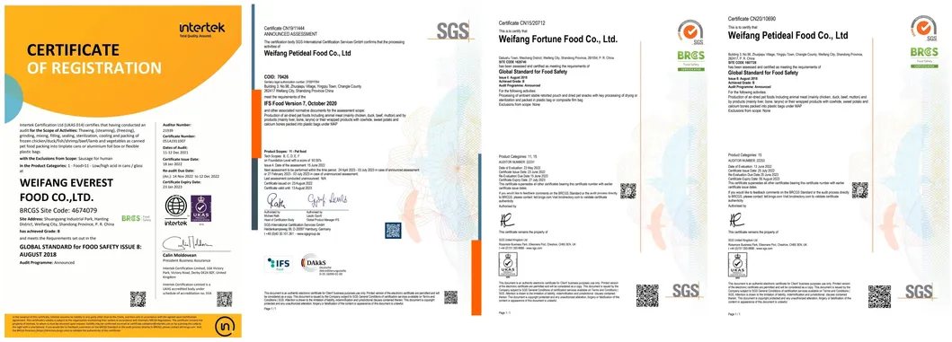 Different Flavor Dog Food Best Quality Food for Dog/Cat High Protein Food