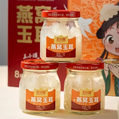 Edible Snow Fungus with Bird's Nest for Natural Ingredients Lovers