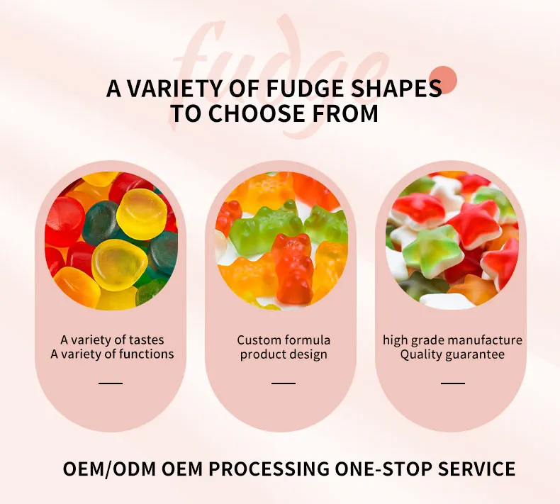 Gummy Candy Wholesale Custom Sweets Factory Price Chinese Gummy Candy Manufacturer