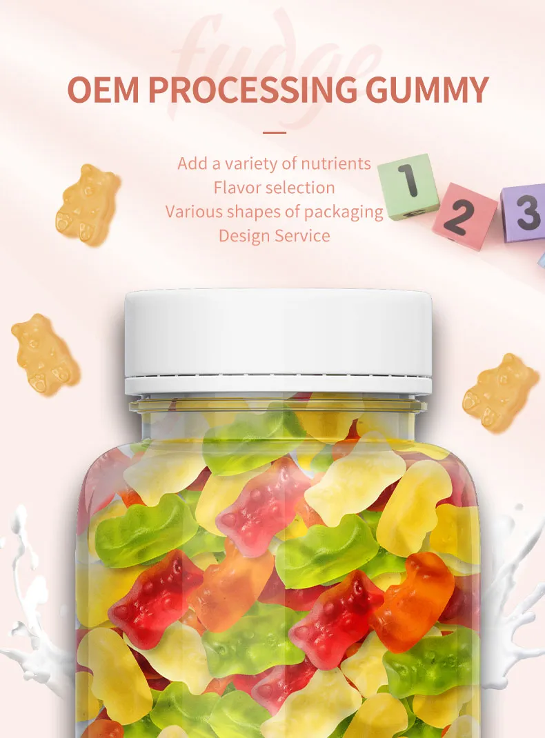 Gummy Candy Wholesale Custom Sweets Factory Price Chinese Gummy Candy Manufacturer