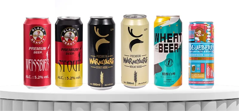 Premium Suppliers Beer Brewery Manufacturer OEM ODM Canned Light Ale Beer Brewing 473ml Craft Beer Wheat Beer 5.2% Vol OEM Strong Latger Beer /Export Beer