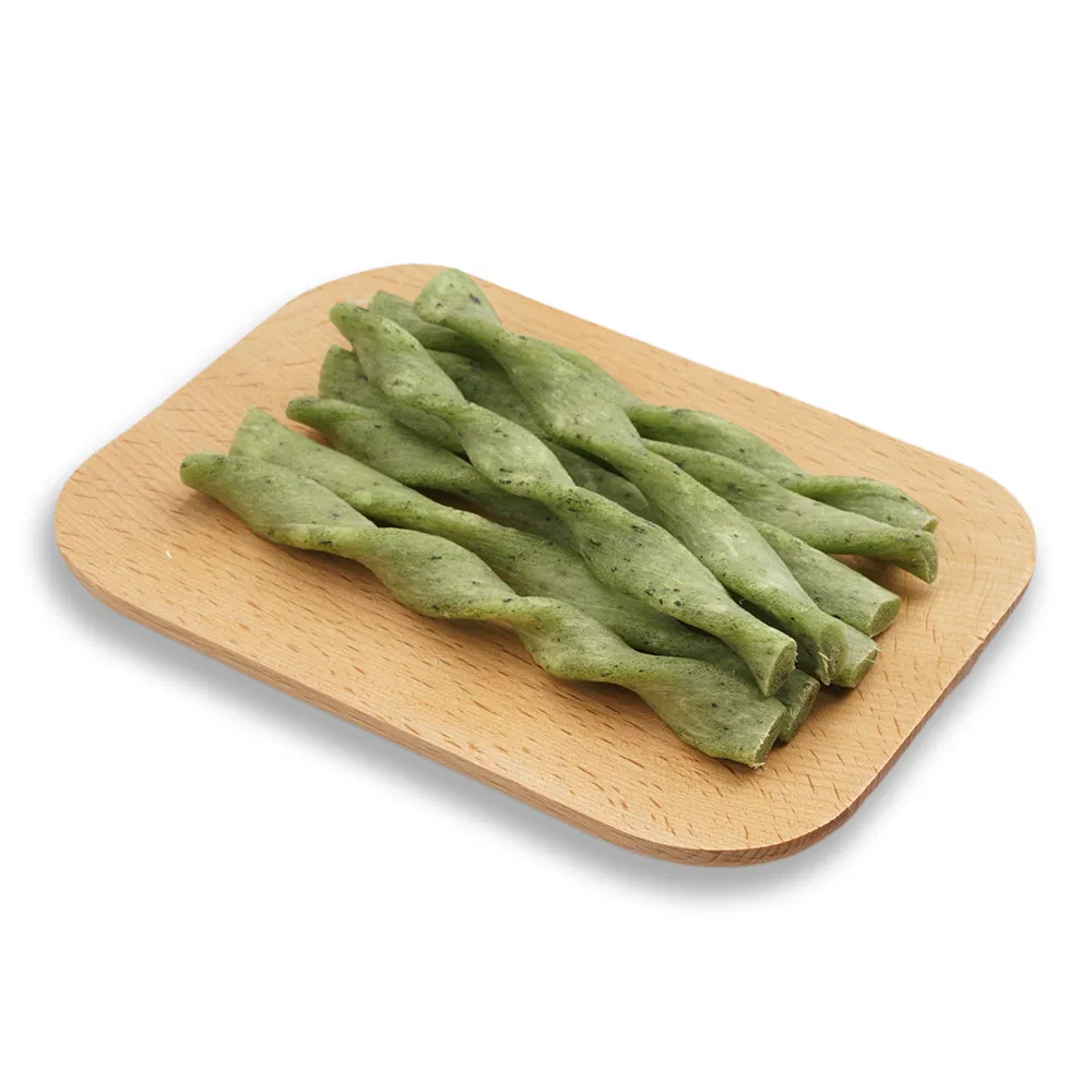 Private Label High-Digested Snacks Fresh Rawhide Wigh Vegetable Dog Chews