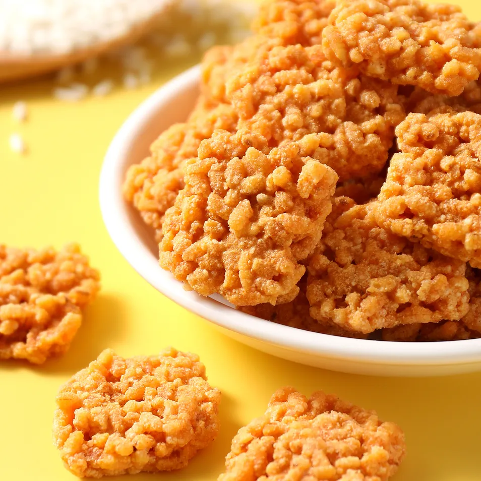 Chinese Tradition Food Crust of Cooked Rice